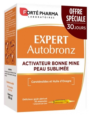 Forté Pharma Experte AutoBronz Kur von 1 Monat davon 10 Tage Geschenkt