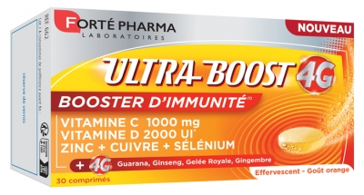 Forté Pharma Ultra Boost 4G Immunitätsbooster 30 Brausetabletten