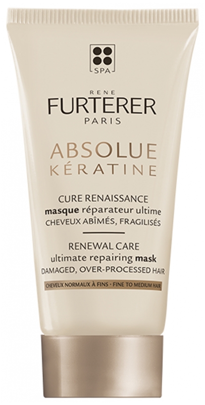 René Furterer Absolue Kératine Renaissance Kur Ultimative Reparaturmaske Ultimative Beschädigte Zerbrechliche Haare 30 ml