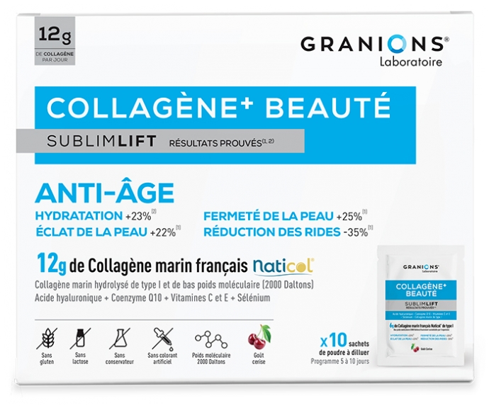 Granions Collagen + Beauty SublimLift 10 Beutel