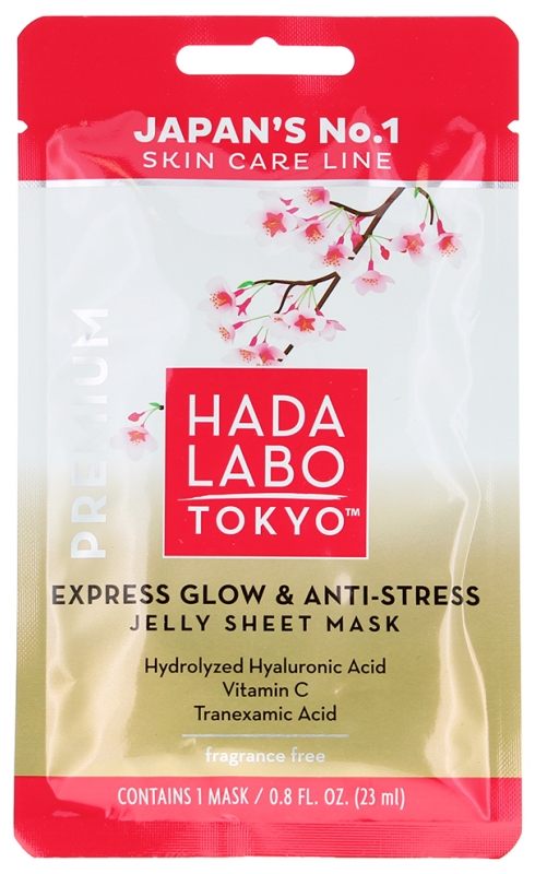 Hada Labo Tokyo Premium Feuchtigkeitsspendende und Aufhellende Tissue-Maske 23 ml