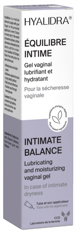 Laboratoire CCD Hyalidra Gleitendes und Feuchtigkeitsspendendes Vaginalgel 30 ml