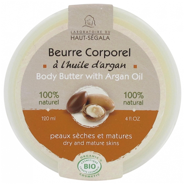Laboratoire du Haut-Ségala Körperbutter mit Bio-Arganöl 120 ml