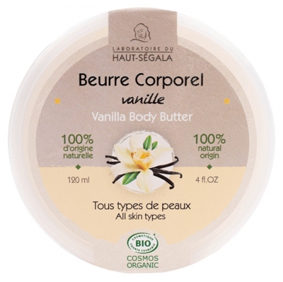 Laboratoire du Haut-Ségala Körperbutter Vanille Bio 120 ml