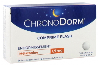Laboratoires IPRAD ChronoDorm Melatonin 1,9 mg 30 Sublinguale Tabletten