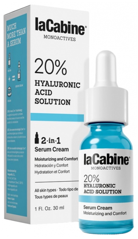 LaCabine Monoactive 20% Hyaluronic Acid Cream Serum 30 ml