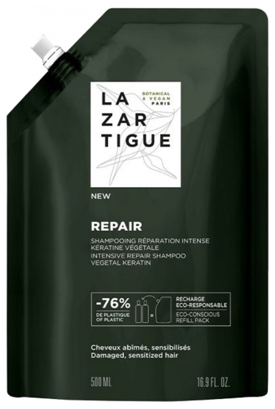 Lazartigue Repair Intense Repair Shampoo Eco-Recharge 500 ml