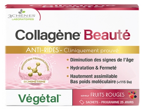 Les 3 Chênes Collagen Beauté 25 Sachets