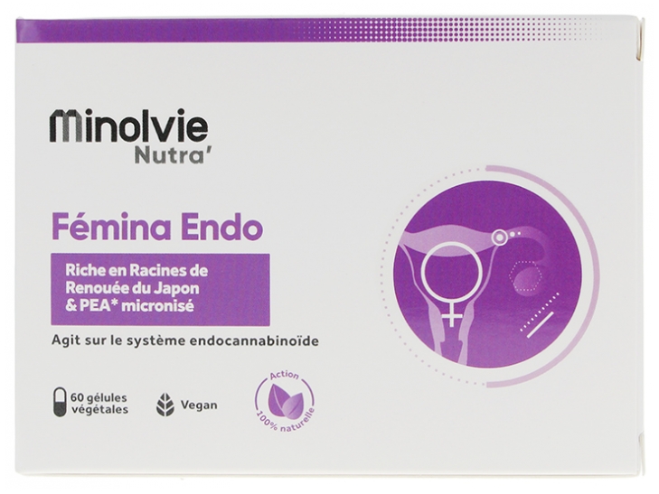 Minolvie Nutra Fémina Endo System Endocannibinoid 60 Kapseln