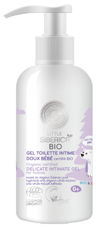 Natura Siberica Little Siberica Bio-Baby Sanftes Toilettengel 250 ml
