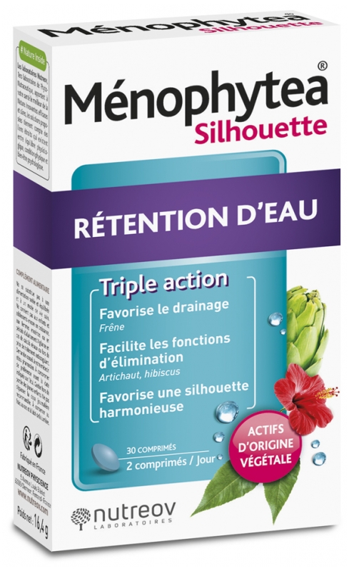 Nutreov Ménophytea Silhouette Wassereinlagerung 30 Tabletten