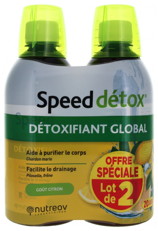 Nutreov Speed Detox 2 x 500 ml Lot