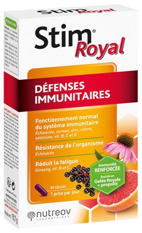 Nutreov Stim Royal Immunabwehr 30 Kapseln