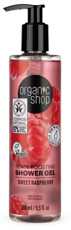 Organic Shop Revitalisierendes Duschgel Himbeere 280 ml