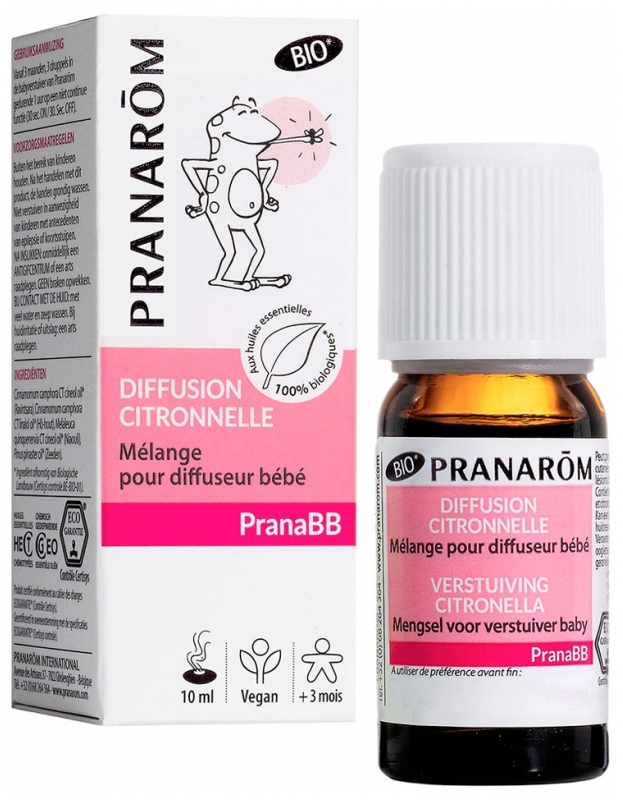 Pranarôm PranaBB Bio-Zitronengras Mischung für Diffusor Baby 10 ml