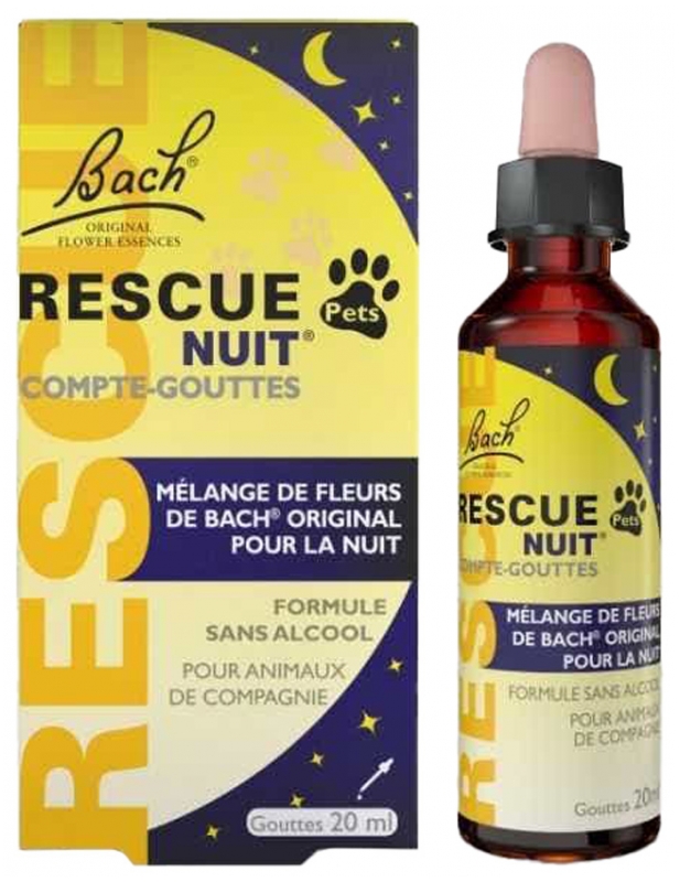 Rescue Bach Pets Tropfenzähler Nacht 20 ml