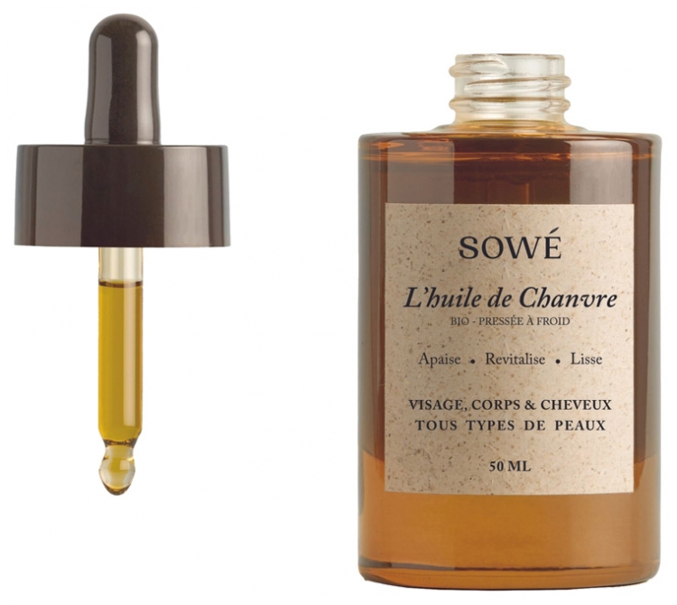 Sowé Reines Bio-Hanföl 50 ml