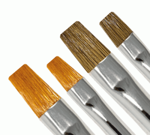 Studio-Gelpinsel - Rotmarder- und Kunsthaar
