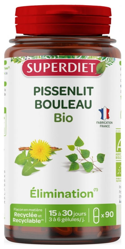 Superdiet Bio Löwenzahn Birke 90 Kapseln