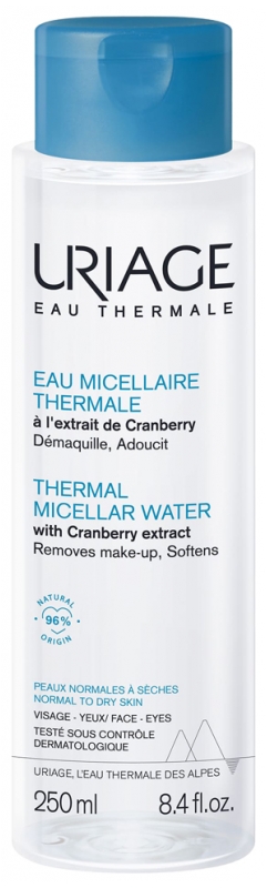 Uriage Eau Mizellen- Thermale Hauttypen Normales à Sèches 250 ml