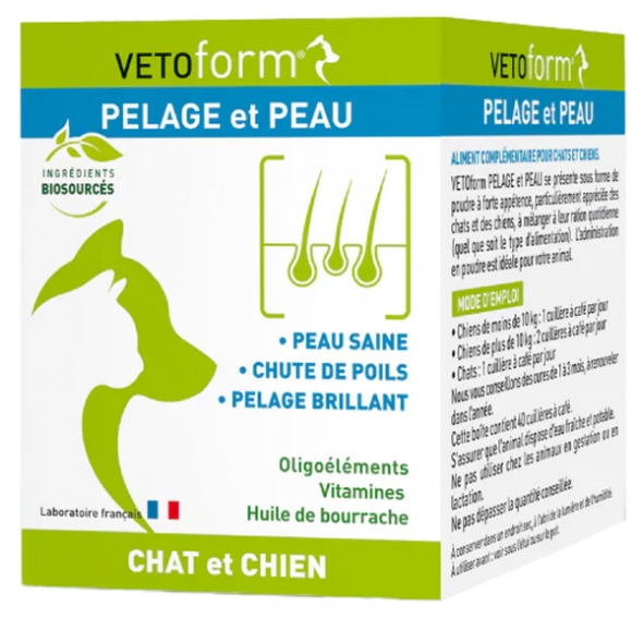 Vetoform Haar- und Hautnahrungsergänzung Hunde 100 g