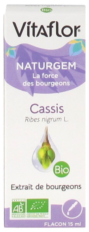 Vitaflor Naturgem Schwarze Johannisbeere-Knopsenextrakt Bio 15 ml